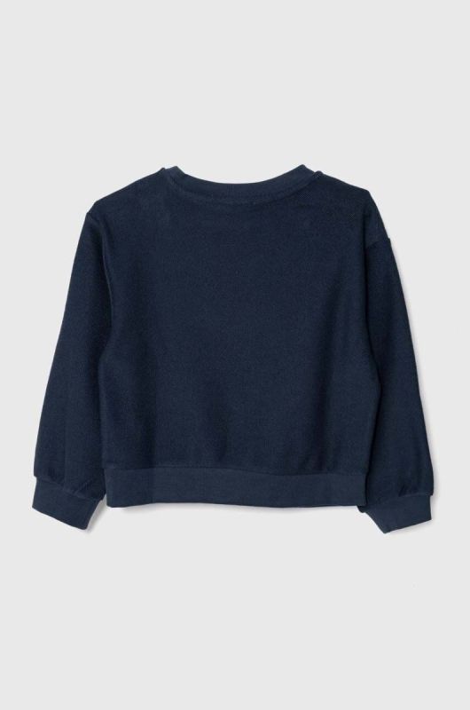 Дитяча кофта Emporio Armani колір синій з аплікацією (3506651) фото 2