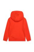 Дитяча кофта BOSS колір червоний з капюшоном з принтом (3557575)