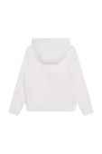 Дитяча кофта BOSS колір білий з капюшоном з принтом (3437054)
