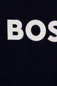 Дитяча кофта BOSS колір синій з капюшоном з принтом (3407278)