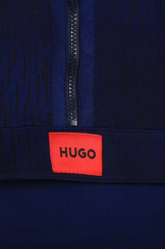 Дитяча кофта HUGO колір синій з аплікацією (3458239) фото 3
