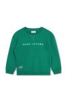 Дитяча кофта Marc Jacobs колір зелений з принтом (3418627)