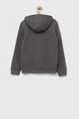 Дитяча кофта adidas Performance ENT22 HOODY Y колір сірий з капюшоном однотонна
