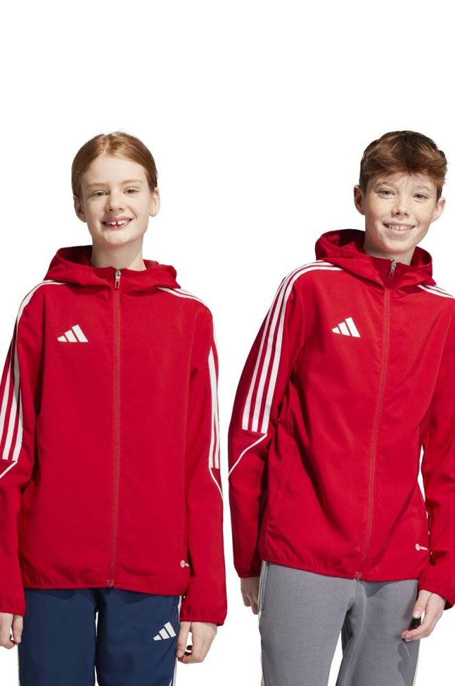 Дитяча куртка adidas Performance TIRO23 L WB Y колір червоний