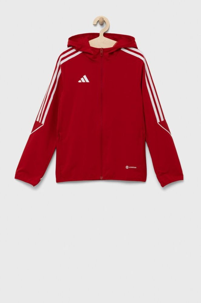 Дитяча куртка adidas Performance TIRO23 L WB Y колір червоний фото 2