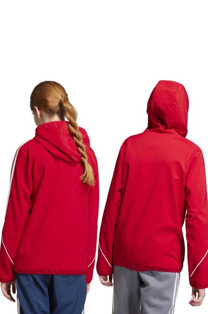 Дитяча куртка adidas Performance TIRO23 L WB Y колір червоний фото 5