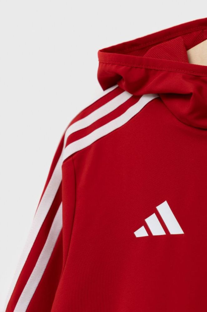 Дитяча куртка adidas Performance TIRO23 L WB Y колір червоний фото 4