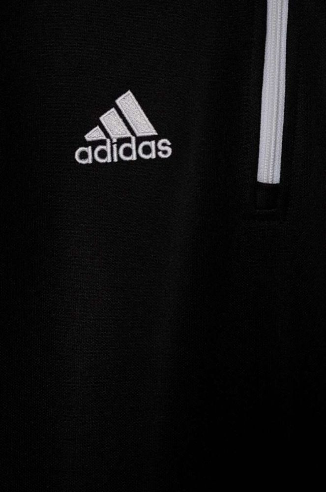 Дитяча кофта adidas Performance ENT22 TR TOPY колір чорний з принтом фото 3