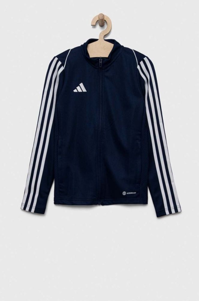 Дитяча кофта adidas Performance TIRO23L TR JKTY колір синій візерунок фото 2