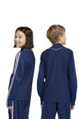 Дитяча кофта adidas Performance TIRO23L TR JKTY колір синій візерунок