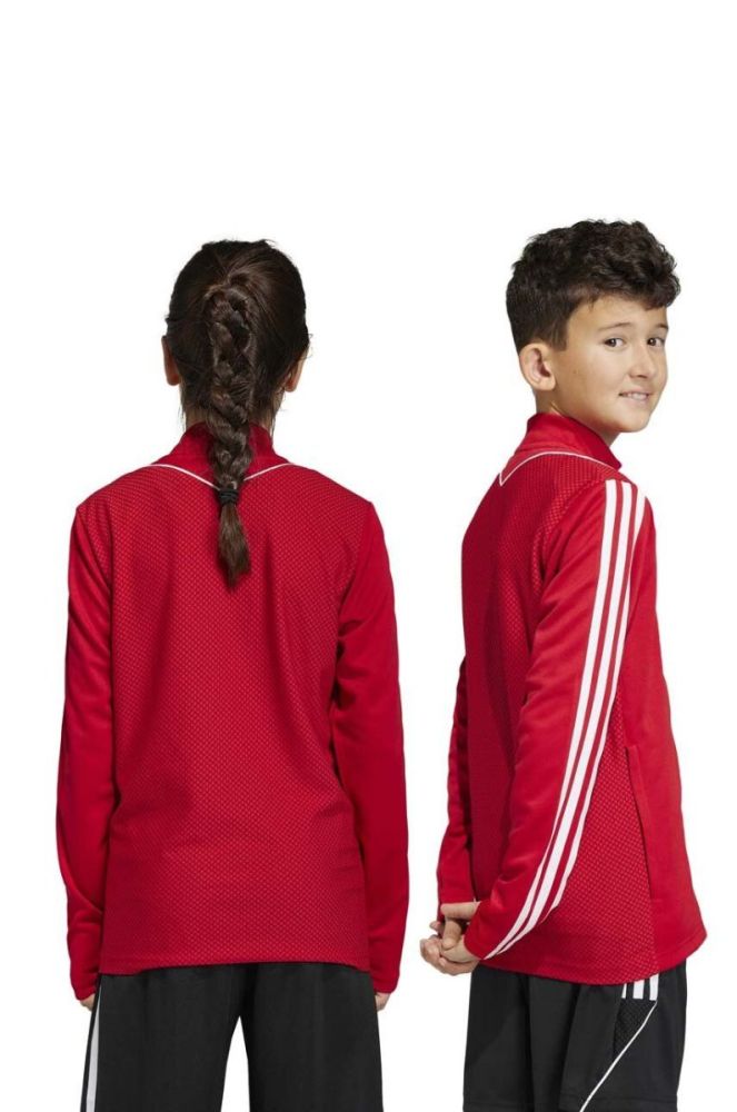 Дитяча кофта adidas Performance TIRO23L TR JKTY колір червоний з аплікацією фото 5