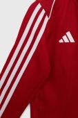 Дитяча кофта adidas Performance TIRO23L TR JKTY колір червоний з аплікацією Дитяча кофта adidas Performance TIRO23L TR JKTY колір червоний з аплікацією