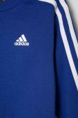 Дитяча кофта adidas з принтом колір блакитний