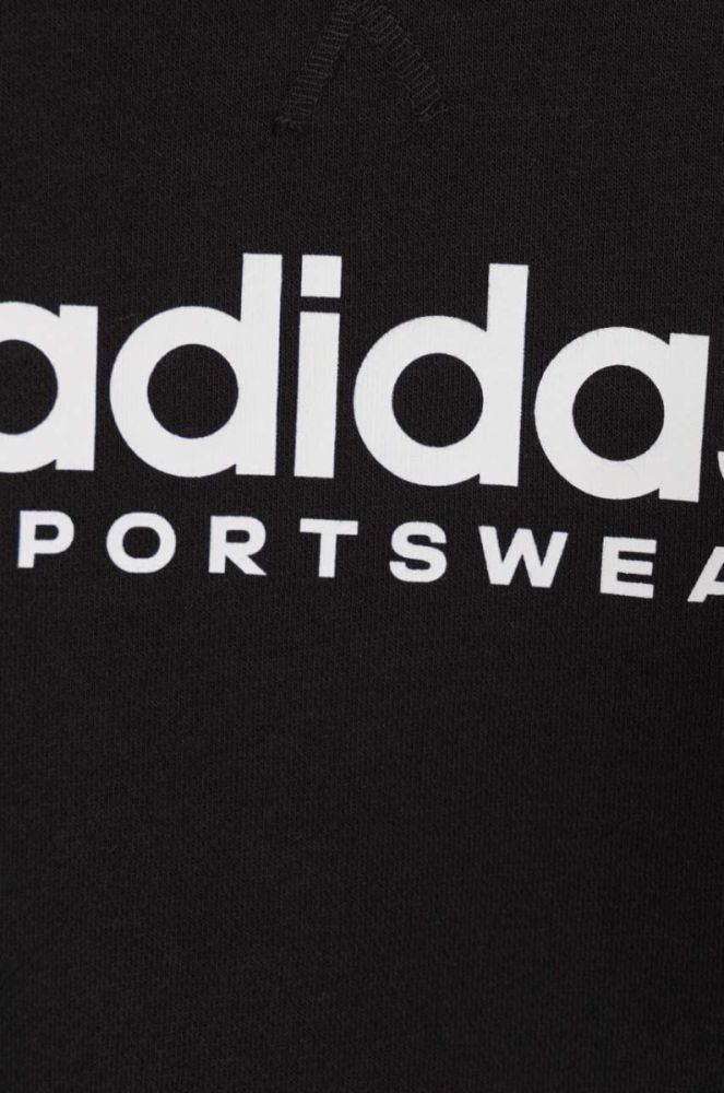 Дитяча кофта adidas колір чорний з принтом (3566816) фото 4