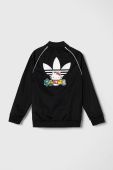 Дитяча кофта adidas Originals x Hello Kitty колір чорний з принтом