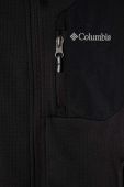 Дитяча кофта Columbia B Triple Canyon Full Zip колір чорний однотонна Дитяча кофта Columbia B Triple Canyon Full Zip колір чорний однотонна