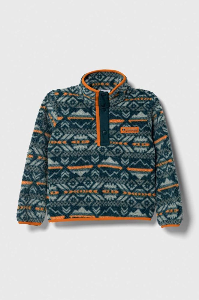 Дитяча кофта Columbia U Helvetia Half Snap Fle однотонна колір барвистий