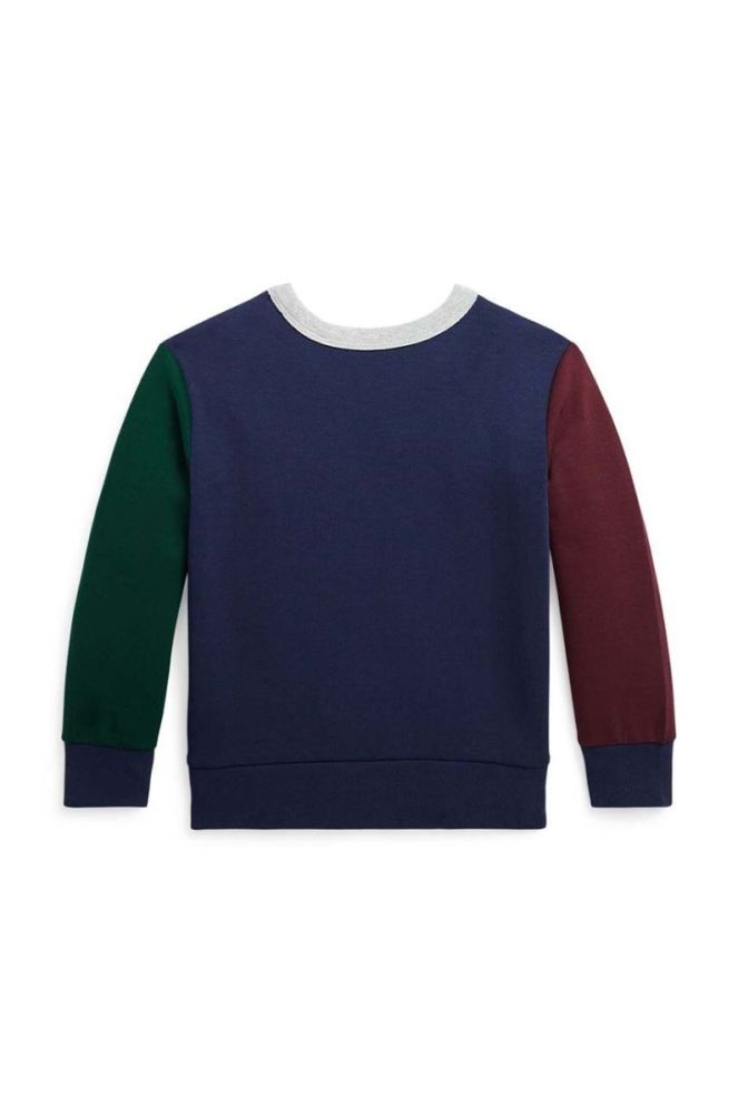 Дитяча кофта Polo Ralph Lauren колір синій з аплікацією (3441593) фото 2