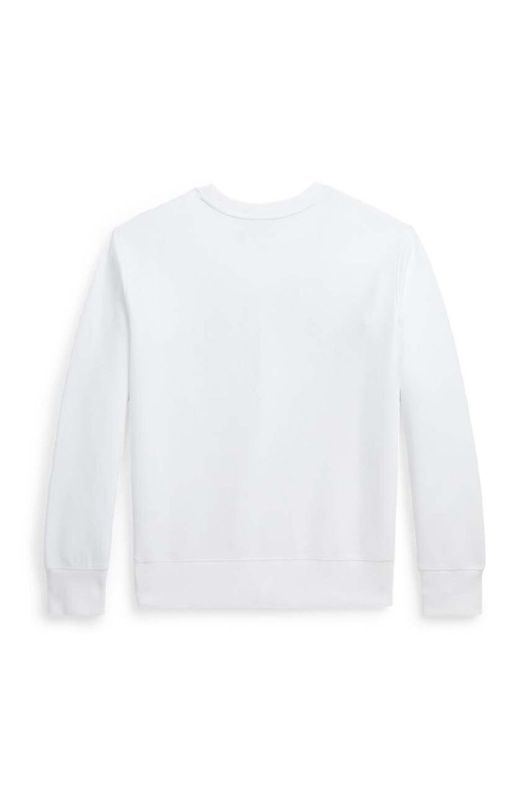 Дитяча кофта Polo Ralph Lauren колір білий з принтом (3441622) фото 2