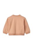 Кофта для немовлят Liewood колір помаранчевий однотонна