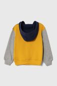 Дитяча бавовняна кофта United Colors of Benetton з капюшоном візерунок колір барвистий (3388131)