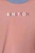 Дитяча бавовняна кофта United Colors of Benetton з принтом колір барвистий (3388299)