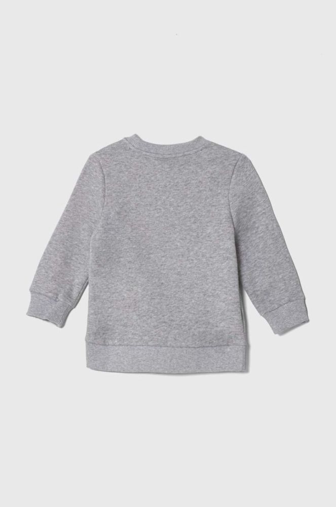 Дитяча кофта Lacoste колір сірий меланж фото 2