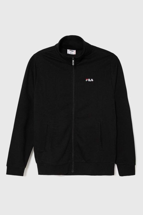 Дитяча кофта Fila BIDINGEN колір чорний меланж Дитяча кофта Fila BIDINGEN колір чорний меланж