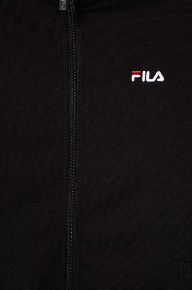 Дитяча кофта Fila BIDINGEN колір чорний меланж фото 3