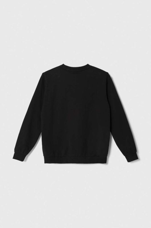 Дитяча кофта Fila BLEIALF crew sweat колір чорний з принтом фото 2