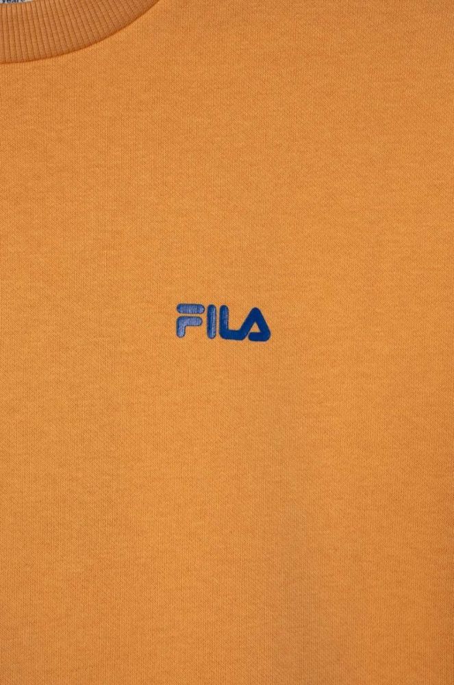 Дитяча кофта Fila BLAIBACH колір помаранчевий з принтом фото 3