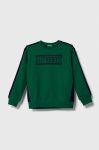 Дитяча кофта United Colors of Benetton колір зелений з принтом (3545932)