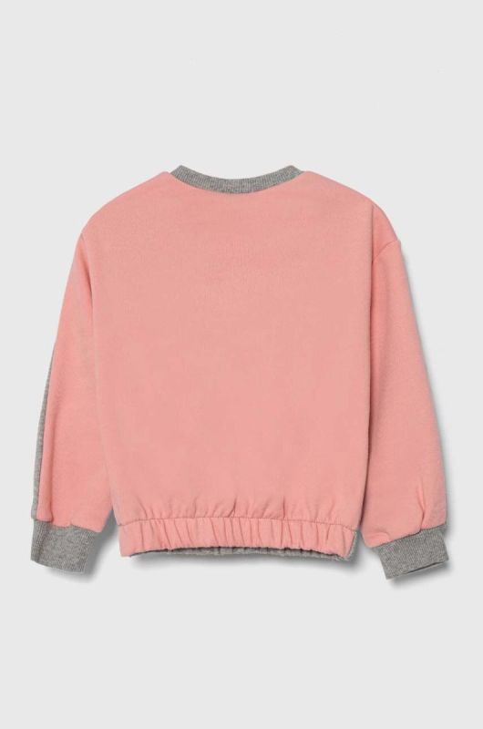Дитяча кофта United Colors of Benetton колір сірий візерунок (3485408) фото 2