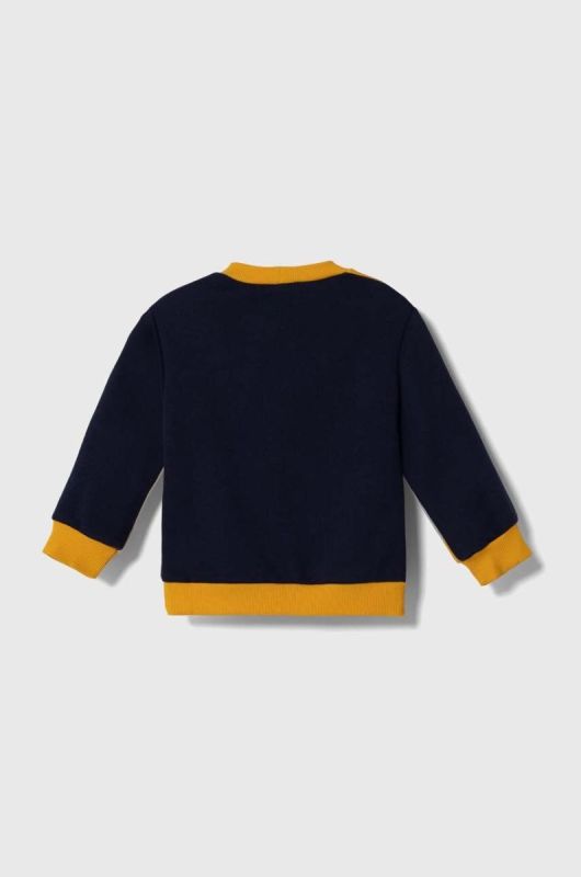 Дитяча кофта United Colors of Benetton колір жовтий з принтом (3514975) фото 2