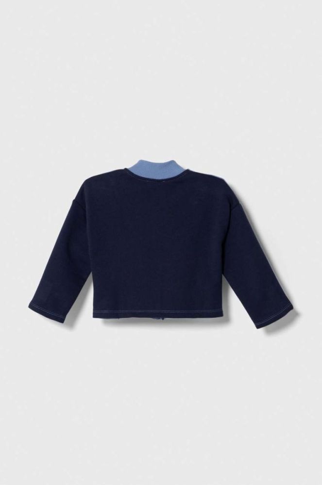 Дитяча кофта United Colors of Benetton візерунок колір блакитний (3485420) фото 2