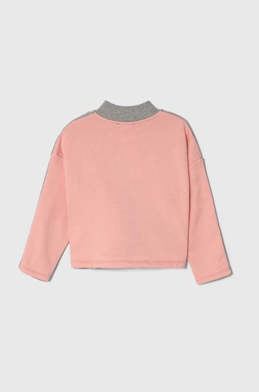 Дитяча кофта United Colors of Benetton колір сірий візерунок (3485414) фото 2