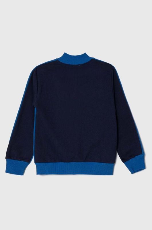 Дитяча кофта United Colors of Benetton візерунок колір блакитний (3485436) фото 2