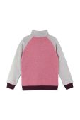 Дитяча кофта Reima Neulus колір рожевий однотонна
