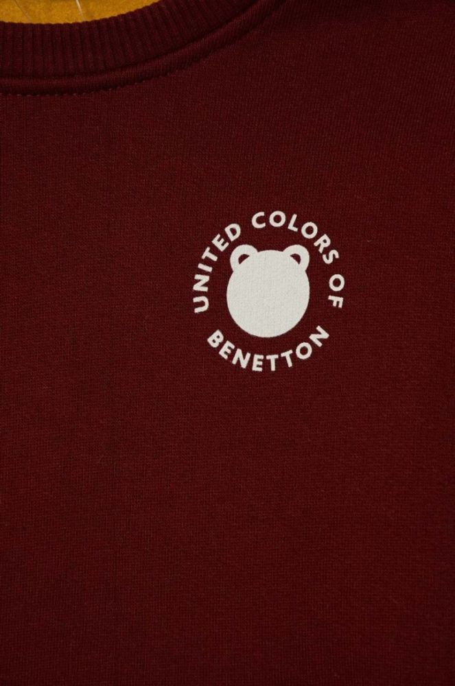 Дитяча кофта United Colors of Benetton з принтом колір барвистий (3601444) фото 3