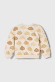 Кофта для немовлят United Colors of Benetton колір бежевий візерунок