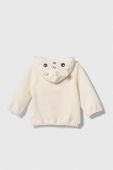 Дитяча кофта United Colors of Benetton колір бежевий з капюшоном однотонна (3601538) Дитяча кофта United Colors of Benetton колір бежевий з капюшоном однотонна (3601538)