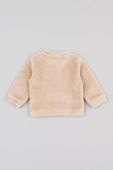 Кофта для немовлят zippy колір бежевий з аплікацією