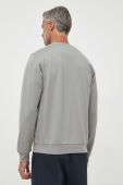Кофта Guess чоловіча колір сірий з принтом