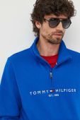 Кофта Tommy Hilfiger чоловіча  з принтом колір блакитний