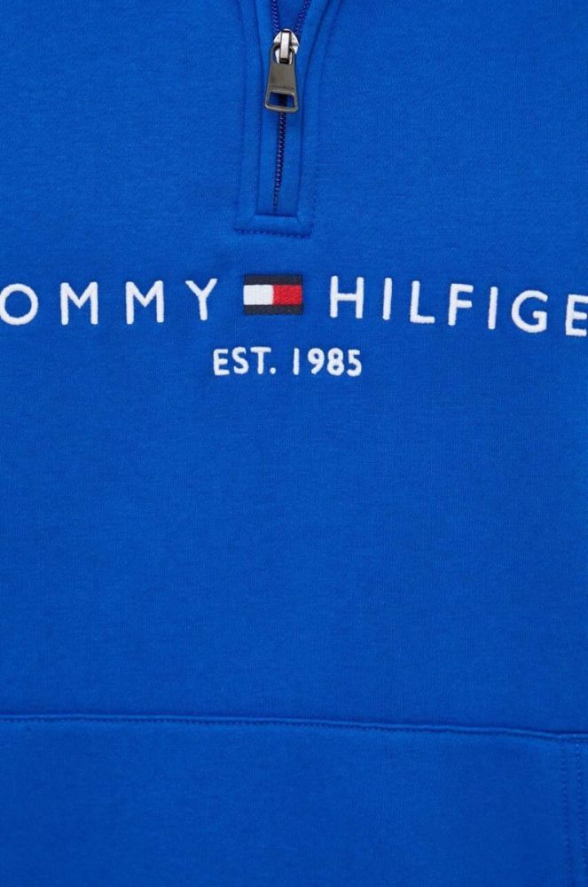 Кофта Tommy Hilfiger чоловіча  з принтом колір блакитний фото 5