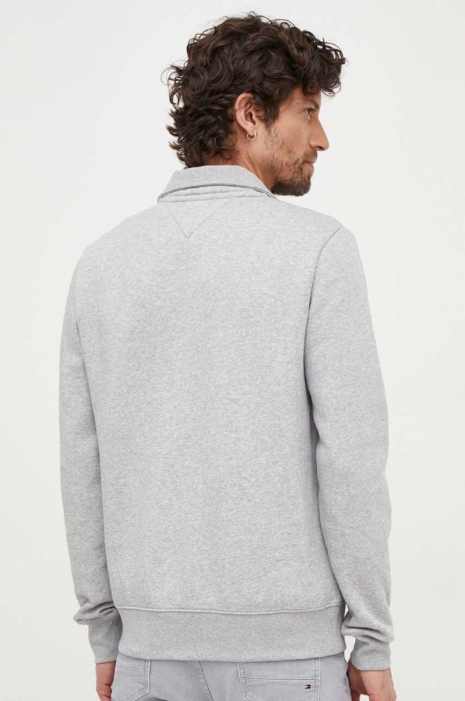 Кофта Tommy Hilfiger чоловіча колір сірий з принтом (3296511) фото 3