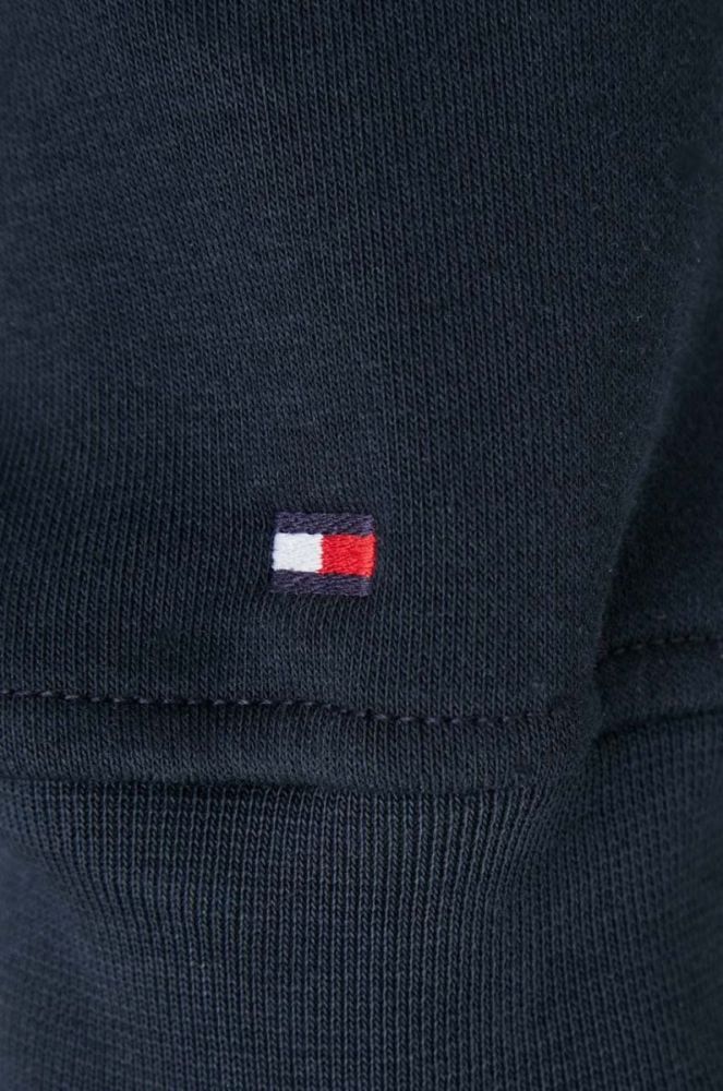 Кофта Tommy Hilfiger чоловіча колір синій з аплікацією (3324574) фото 5