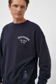Кофта Tommy Hilfiger чоловіча колір синій з аплікацією (3372518)