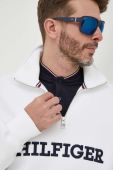 Кофта Tommy Hilfiger чоловіча колір білий з аплікацією (3259742)