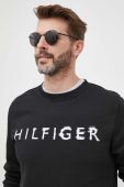 Кофта Tommy Hilfiger чоловіча колір чорний з принтом (3278435)